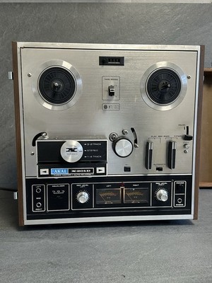 AKAI X-201D Tonbandgerät 70er Three Motor Reel to Reel Maschine #826