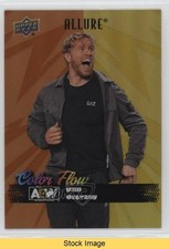 2024 Upper Deck Allure AEW Color Flow Orange Yellow Will Ospreay READ 1l4l