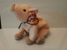 TY Beanie Baby /Babies Knuckles  the Pink Pig  MWMT Rare