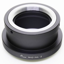 M42 x 1 screw lens to Nikon Z mount camera adapter Z6 III Z5 Z7 II Z8 Z9 Z50 Zf