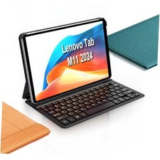 for Lenovo Tab M11 11" 2024 TB330FU/TB330XU Bluetooth Keyboard Case, Fast