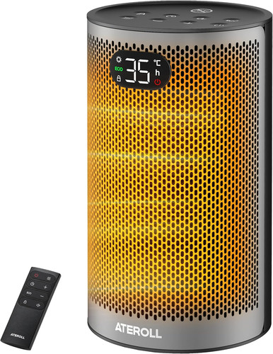 Electric Heater, 1500W Portable Fan Heaters for Home, ECO Mode