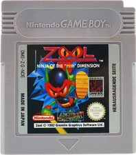 Thumbnail of ebay&reg; auction 127404951335 | Zool Ninja of the Nth Dimension Nintendo Game Boy Gameboy Platformer Videospiel