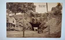 IRONTON OHIO POSTCARD 1911 NATURAL TUNNEL VERY UNUSUAL!