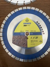 Klingspor DT 600 KMS Profi Diamanttrennscheibe Klinker / 350 x 3 x 25,4 mm