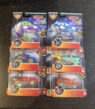 Mattel Disney Pixar Cars Light Up Diecast Lot of 6 Wingo Sally DJ Mater McQueen