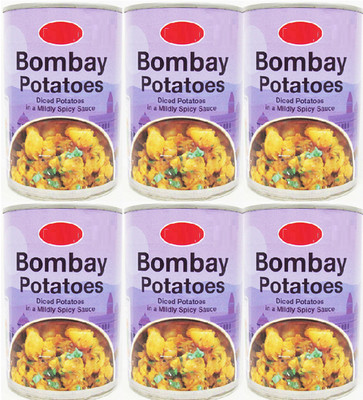 Best-One Bombay Kartoffeln Kartoffelwürfel in mild würziger Sauce 390g x 6