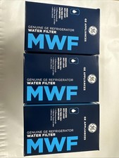GE General Electric MWF Refrigerator Water Filter MWF Filter New In Box Lot of 3