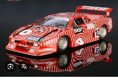 Modellbausatz Auto 1:43 MINI RACING 0060 SAUBER BMW M1 Gr 5 BASF 24h Le Mans '81
