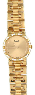 Piaget Dancer 18K Solid Yellow Gold Diamond Watch with Boxes