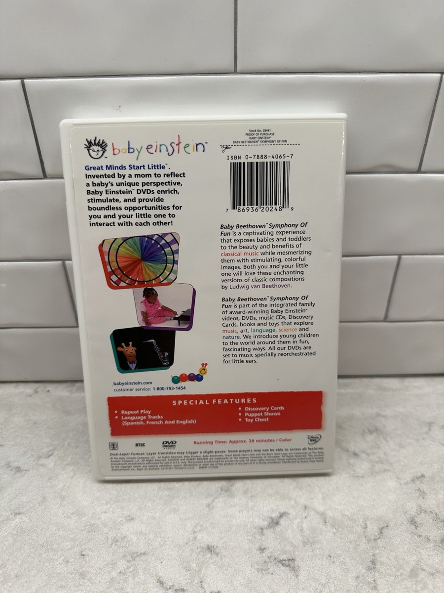Baby Einstein: Vol. 3 Disc Collection 4 Disc Set (2004 DVD) | eBay