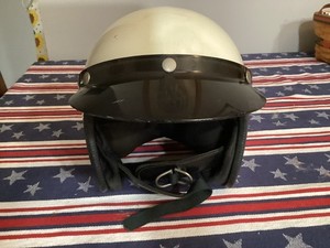 パーツ Doghead Helmet Vintage Style 70's 1970s Motorcycle Helmet | eBay