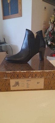 Genuine leather ankle boot. pointed ankle boot. Number 37 - Genuine leather, - Zocal brand