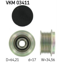 SKF Generatorfreilauf FüR Ford Mondeo IV Turnier BA7 2.0 S-Max WA6 Volvo V70
