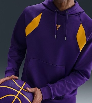 Nike Kobe Therma-FIT Pullover Hoodie Purple Size Medium Mamba Mentality