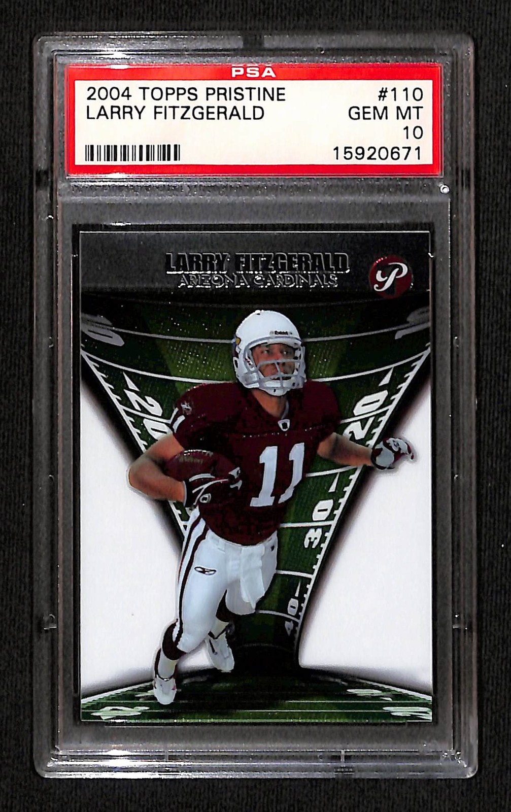 Larry Fitzgerald Topps Pristine #110 Base