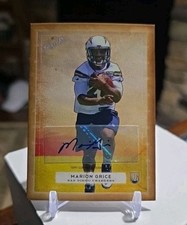 2014 Topps Turkey Red Football Marion Grice Rookie Autograph Card . rookie card picture