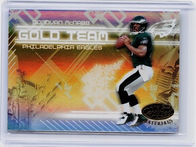 2005 LEAF CERTIFIED GOLD TEAM MIRROR #11 - DONOVAN MCNABB #ED 005/500 (JERSEY #)