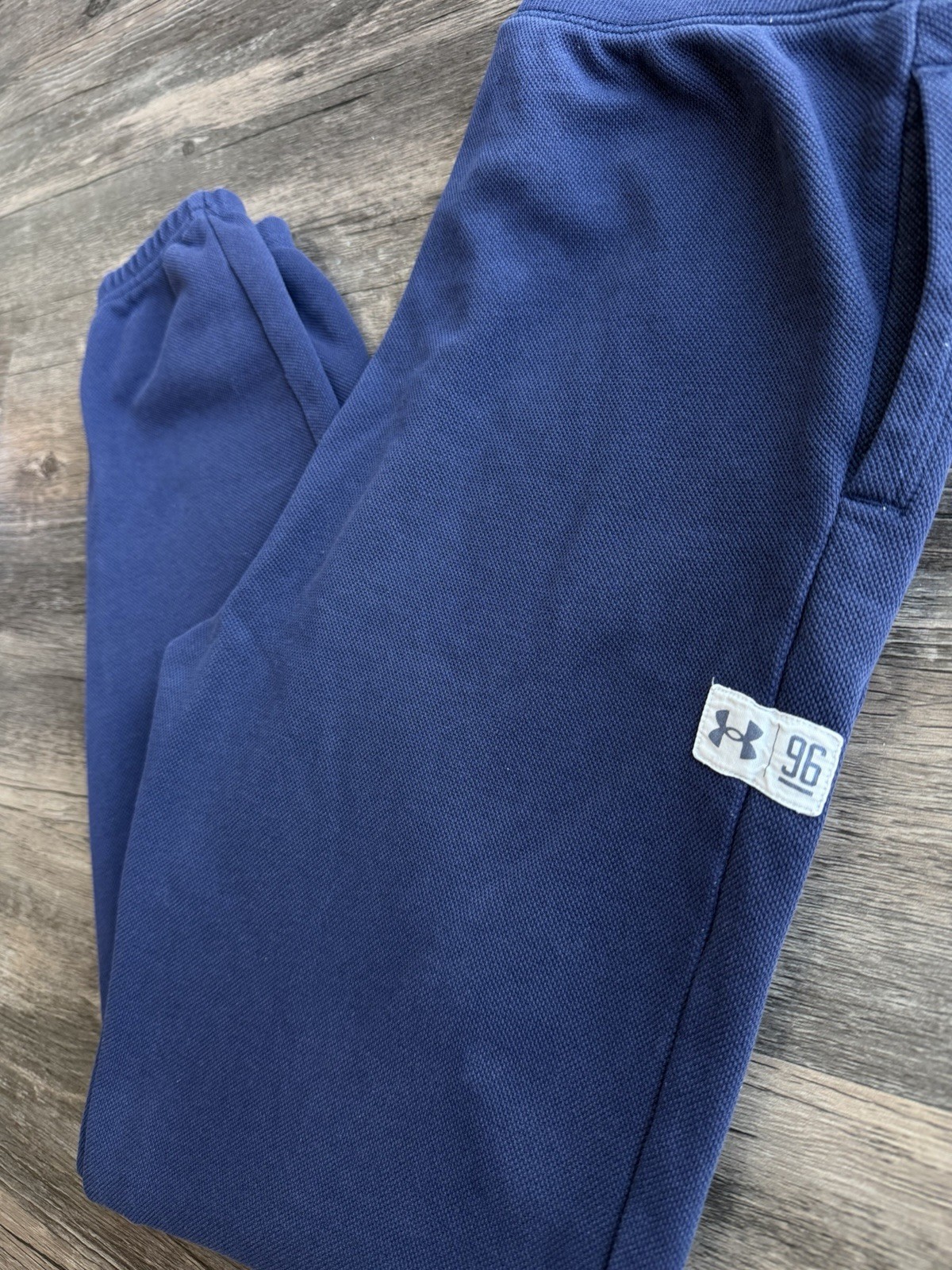Under Armour Men's Size S Jogger Sweatpants Midnight Navy UA Playback Fleece thumbnail 3