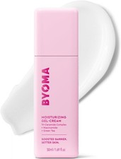 BYOMA Moisturising Gel Cream (50ml) Lightweight Oil Free Daily Moisturiser with
