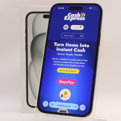 Apple iPhone 15 Plus 128GB entsperrt Smartphone - schwarz - BH 87% (C+)