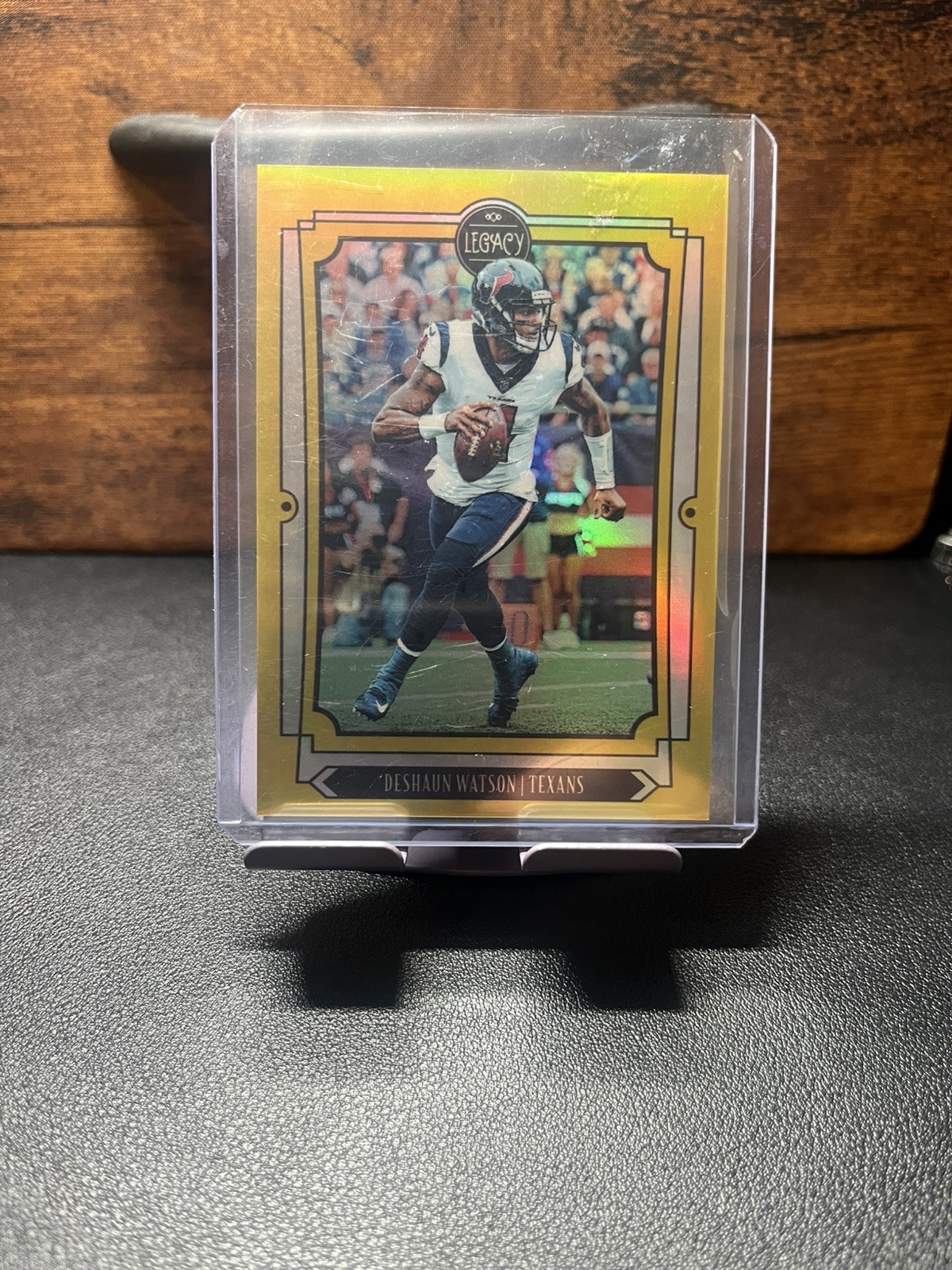 2019 Panini Legacy - Deshaun Watson #41 Gold Prizm /25 LAST ON PRINT