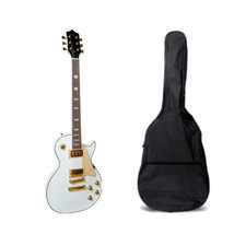 Chitarra Elettrica Les Paul Bianca con Custodia