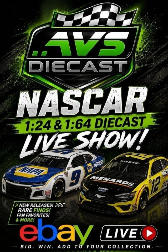 🔥 NASCAR Diecast LIVE! NEW 1:24 & 1:64 Releases | Hot NASCAR Diecast!
