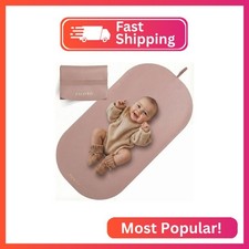 Beautiful Portable Baby Changing Pad - Wipeable and Easy to Clean Diaper Changin