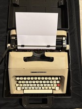 MACCHINA DA SCRIVERE OLIVETTI LETTERA 35 CON CUSTODIA BOX RIGIDA