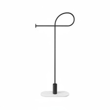 Single-Rail Clothing Valet unattachedstanding Clothes Stand Easy Assembly for