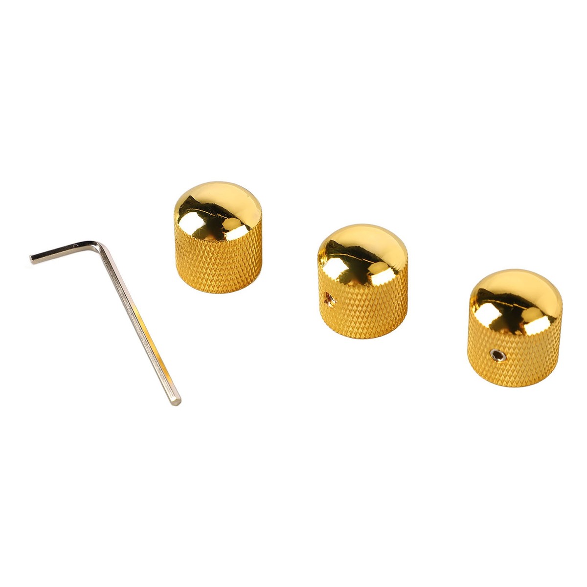 3PCS Guitar Dual Stacked Knobs Tone Control Metal Knob 3PCS Guitar Dual Stacked Knobs Tone Control Metal Knob