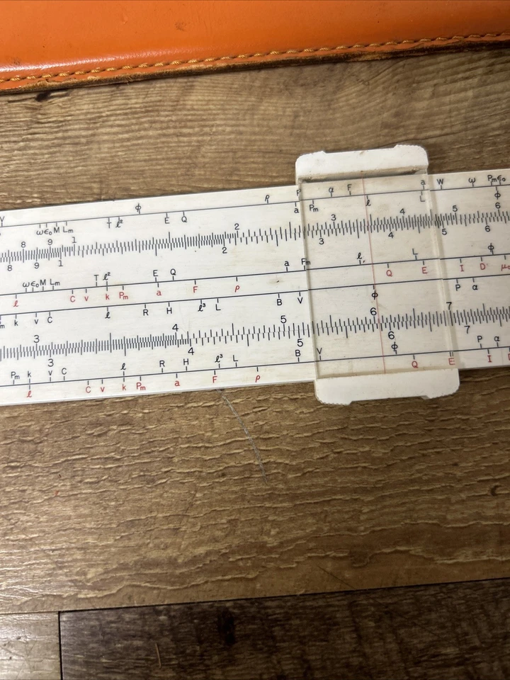Keuffel & Esser (K&E) Analon 68-1400 regla deslizante con estuche Foto 4 de 4