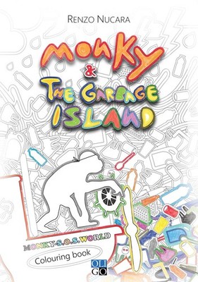Buch - Renzo Nucara - Monky & The Garbage Island. Malbuch. Ediz. italienisch