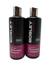 Bosley WOMAN Healthy Hair Thickening Shampoo and Conditioner 8.5 oz With Biotin 
