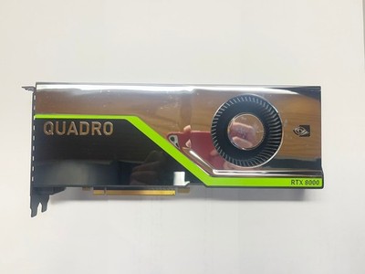 NVIDIA QUADRO RTX 8000 48GB GDDR6 Graphics Card (1 of 2 available)
