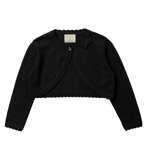 Kids Girls Satin Long Sleeve Bolero Shrug Jacket Cardigan Coat Wedding Party - Picture 55 of 69