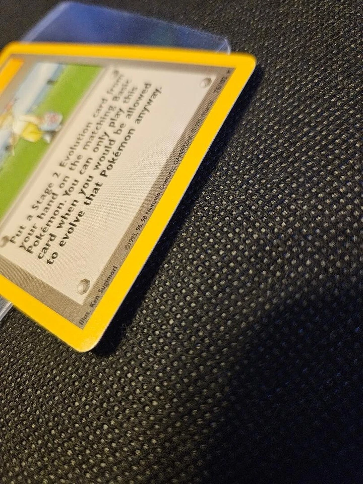 Pokemon Breeder Card Shadowless 76/102 - Image 3 of 4