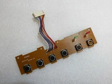 Teac OPERATION SW  PCB - 104  - For TASCAM 34 Tape Recorder 