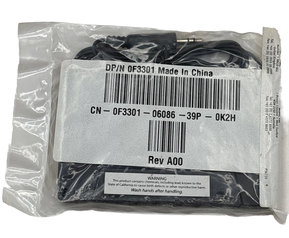 Adaptador de casete Belkin negro enchufe de 3,5 mm F8V366-DL mini enchufe estéreo Foto 4 de 4