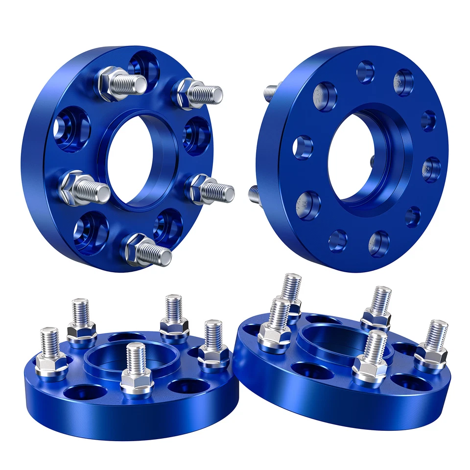 4Pcs 1" 5x4.5"(115mm) 66.1mm Bore Hubcentric Wheel Spacer For Nissan Infiniti - Image 3 of 4