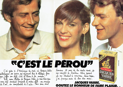 Werbung Advertising 097 1979 Kaffee Jacques Vabre Nektar (2p) es ist Peru