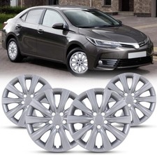 16" Wheel Covers For 2014-2016 TOYOTA COROLLA Full Rim Snap On Hubcaps 4-pack