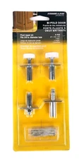 N 7535 Bi-Fold Door Hardware Repair Kit, Includes 2 Roller Guides, 1 Top Pivot
