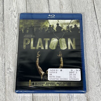 Platoon (Blu-ray, 1986) New!