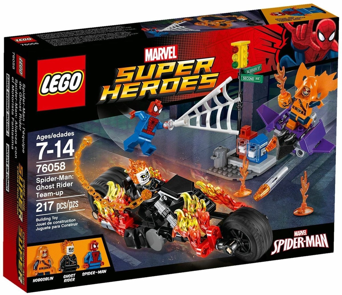 Lego 76058 Marvel Super Heroes Spider-man Ghost Rider Team Up vs