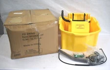 Impact Products 9Y/2626-3Y 6-1/2 Gallon Mop Bucket w/ Wringer Side Press Yellow