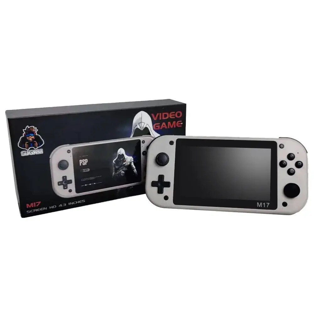 M17 Handheld Game Player Emuelec System 4.3 Inch LCD Screen Video