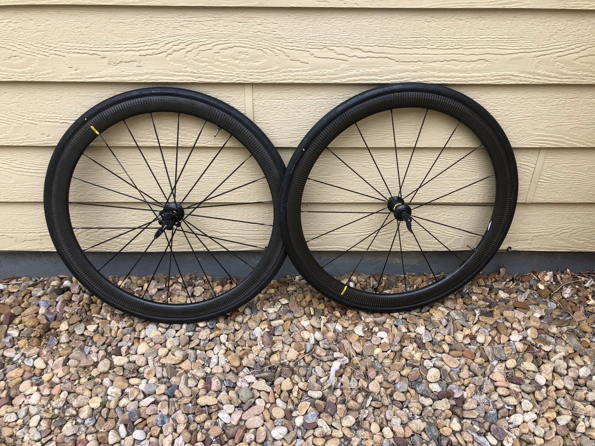 Mavic Cosmic Pro Carbon UST Tubeless Wheelset Wheels Rim Brake