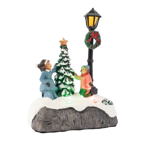 FG Square Weihnachtsdorf Zubehör - Baum von Lichtmast - Bild 2 von 7